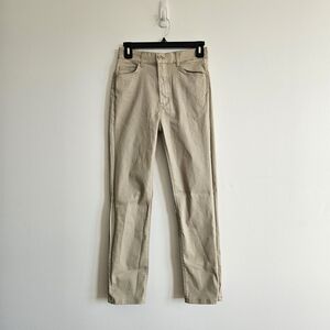 Massimo Dutti Womens tan straight leg Size 4